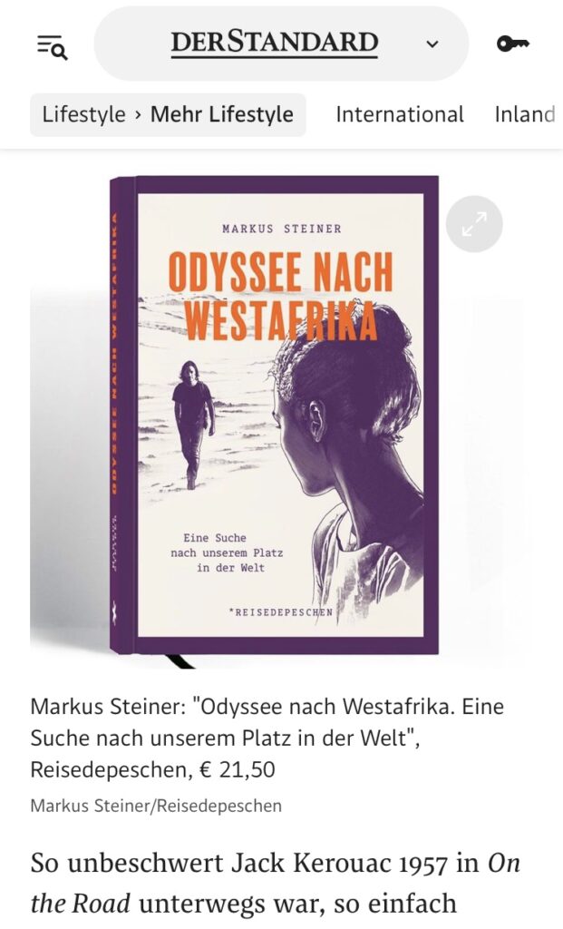 Der-Standard-Buchrezension-Markus-Steiner-Odyssee-nach-Westafrika